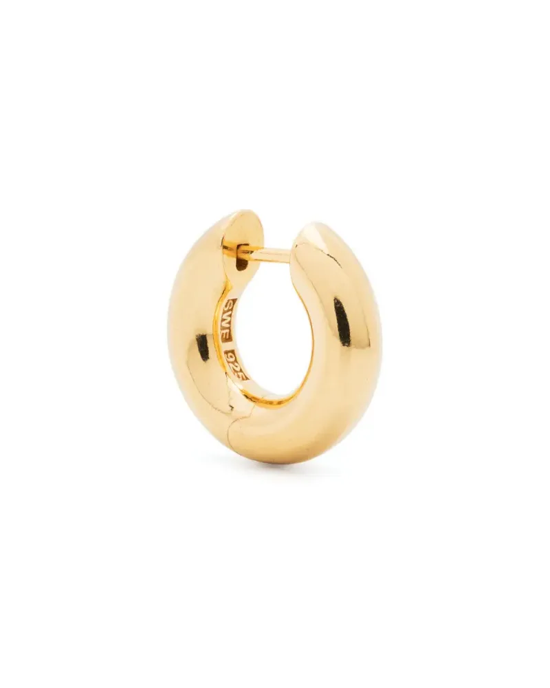 ALL BLUES Kleine Almost Ohrringe - Gold Gold