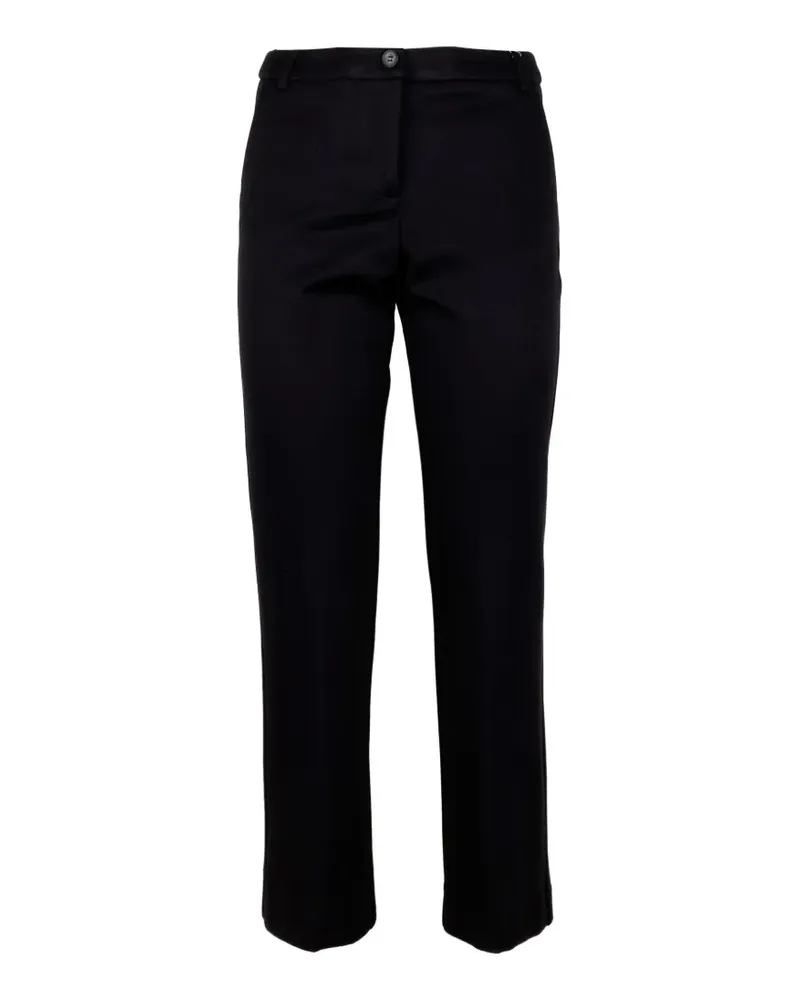 Vicario Cinque straight-leg cropped trousers - Schwarz Schwarz