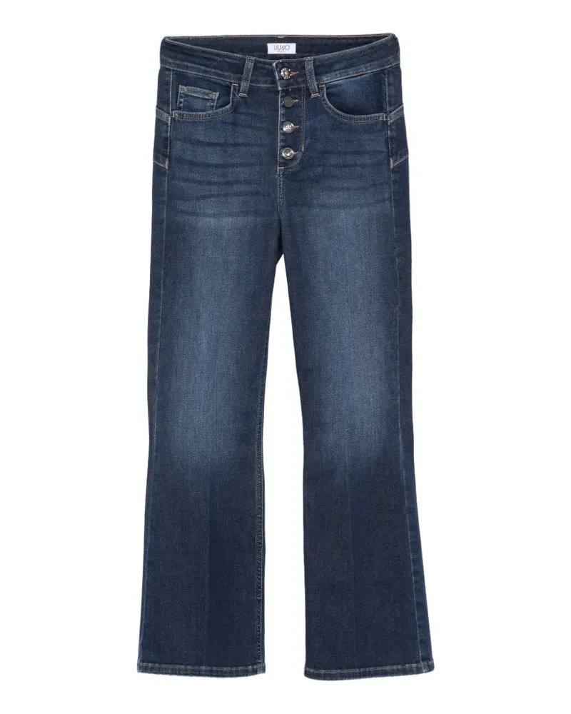 Liu Jo Princess cropped flared jeans - Blau Blau