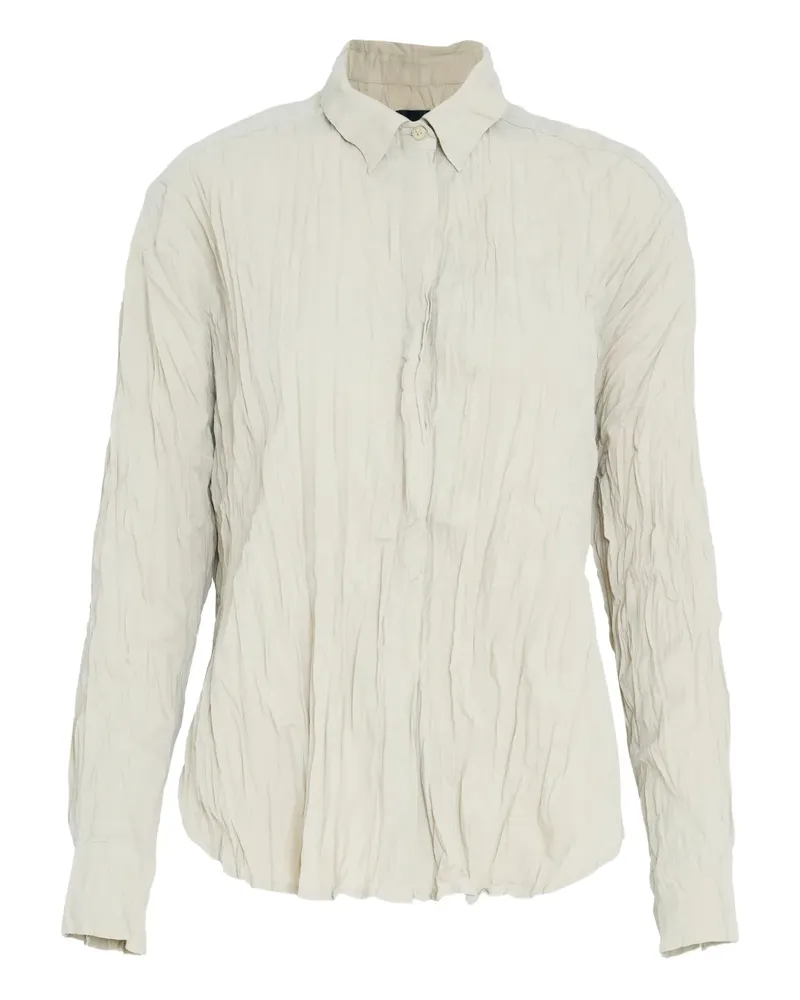 Osklen Hemd in Knitteroptik - Nude Nude