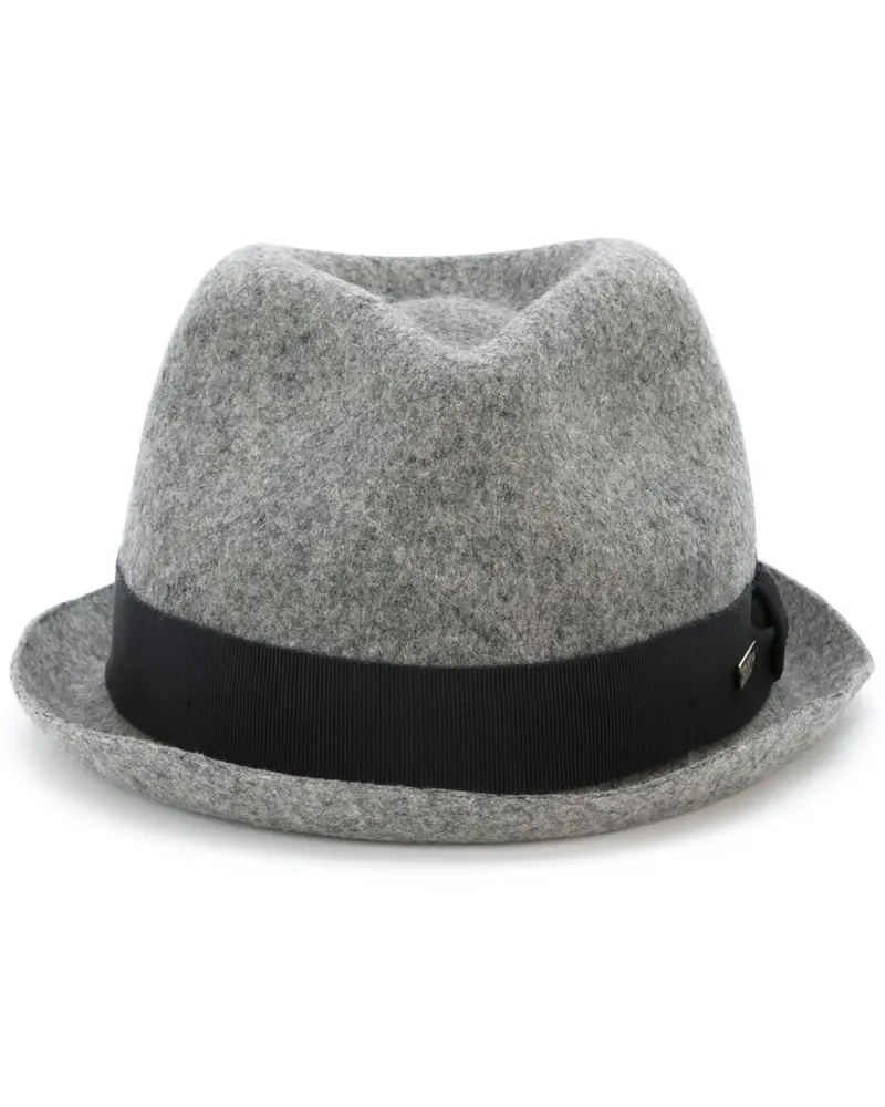 Dsquared2 Klassischer Trilby-Hut - Grau Grau