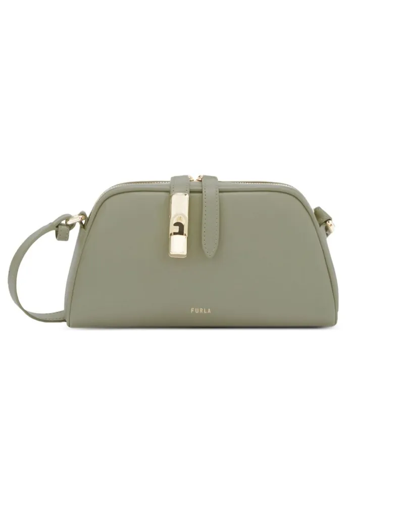 Furla Mini Goccia Schultertasche - Grün Grün