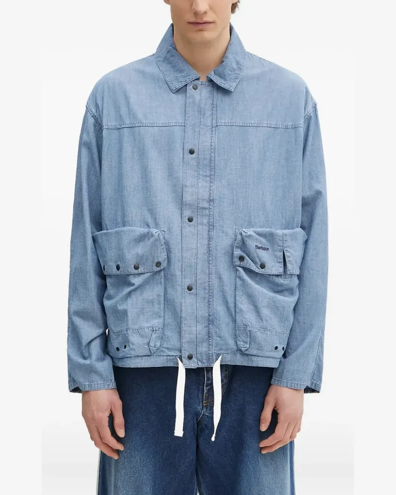 Barbour Klassische Hemdjacke - Blau Blau