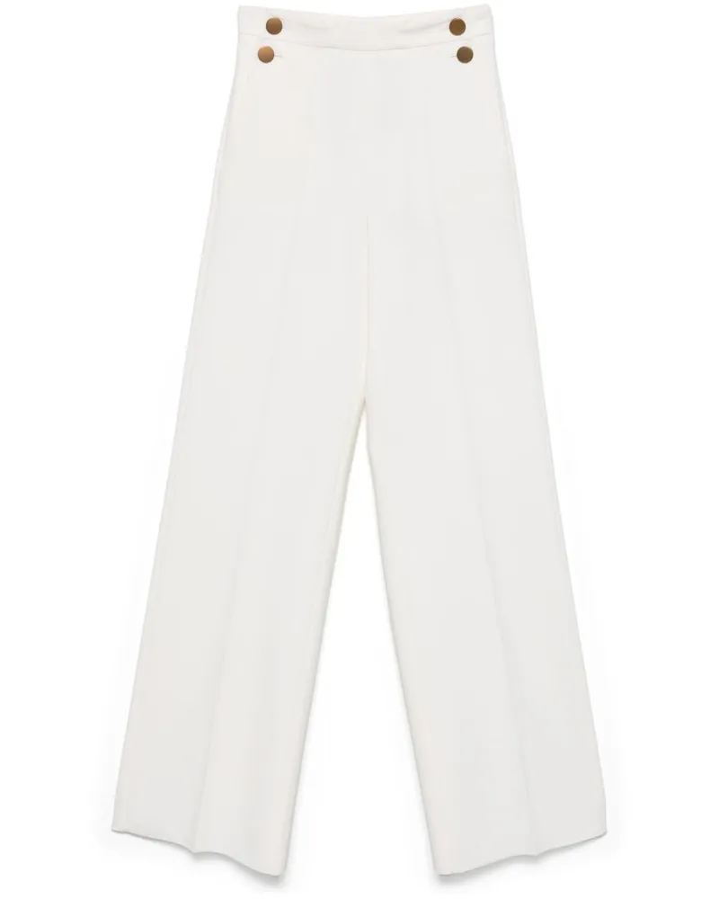 Max Mara Polonia Hose - Weiß Weiß