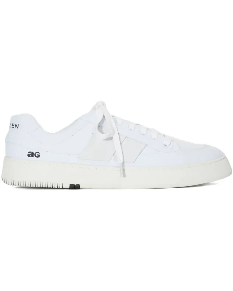 Osklen Sneakers mit Kontrasteinsätzen - Weiß Weiß