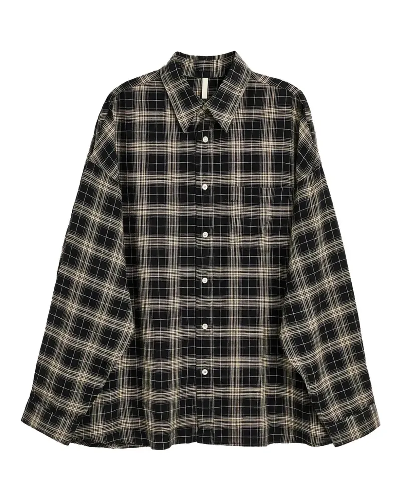 Sunflower Stable plaid shirt - Schwarz Schwarz