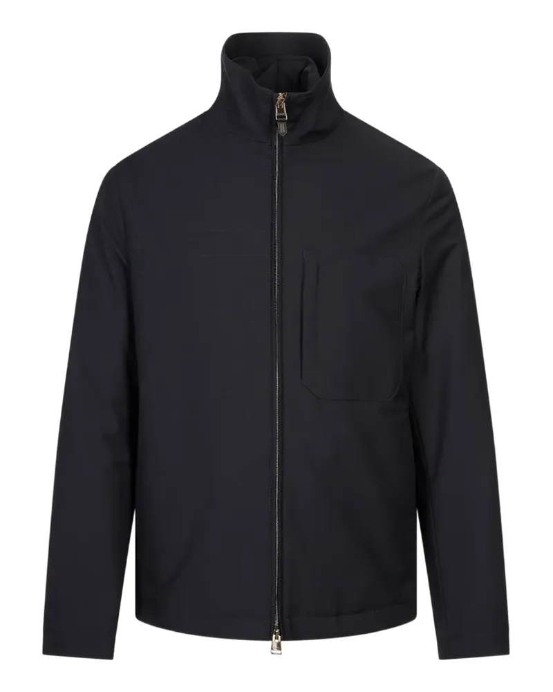 Canali high-neck 2-in-1 jacket - Blau Blau