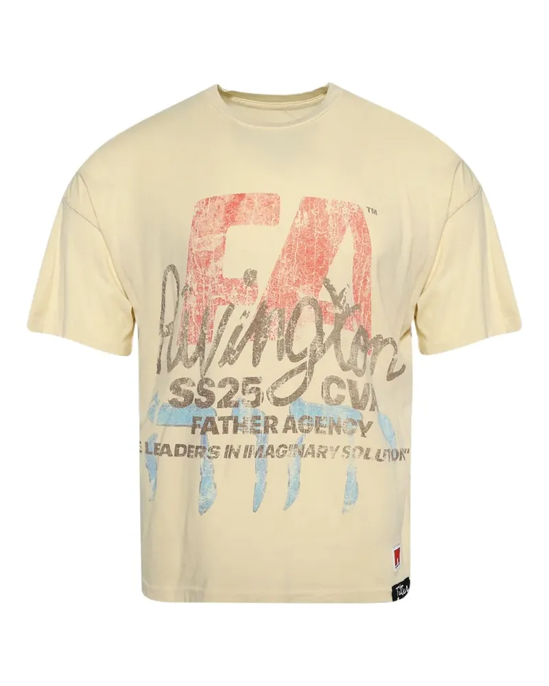 RRR123 Klassisches T-Shirt - Gelb Gelb