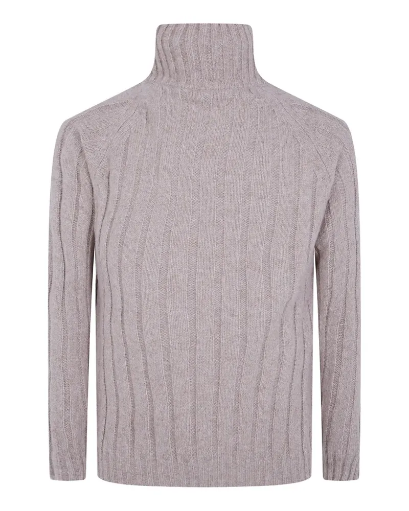 Nuur ribbed-knit roll-neck sweater - Nude Nude