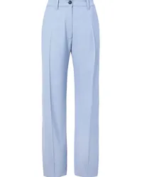 Proenza Schouler Otis Hose mit geradem Bein Blau