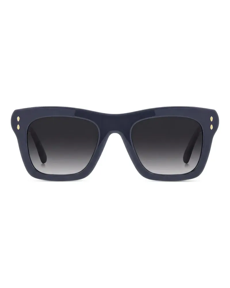 Isabel Marant Sonnenbrille mit eckigem Gestell - Blau Blau