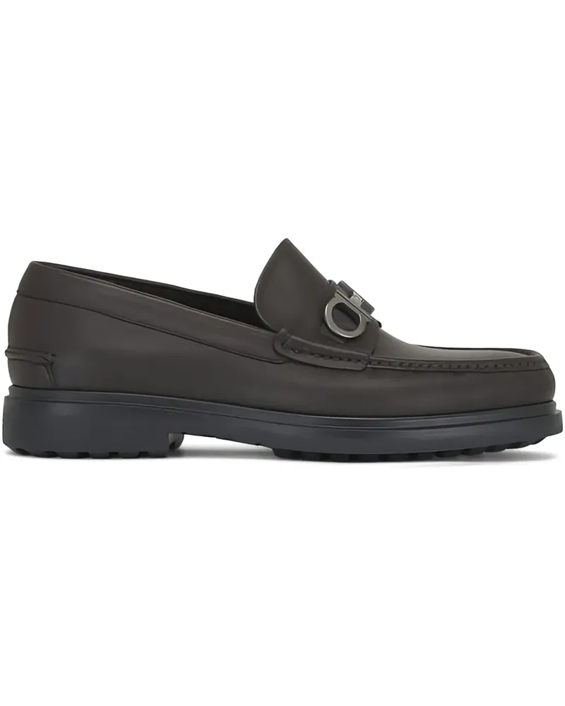 Ferragamo Tobias loafers - Braun Braun