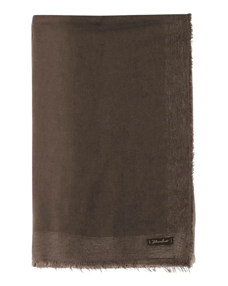 Faliero Sarti Diamante Sfumé scarf - Braun Braun