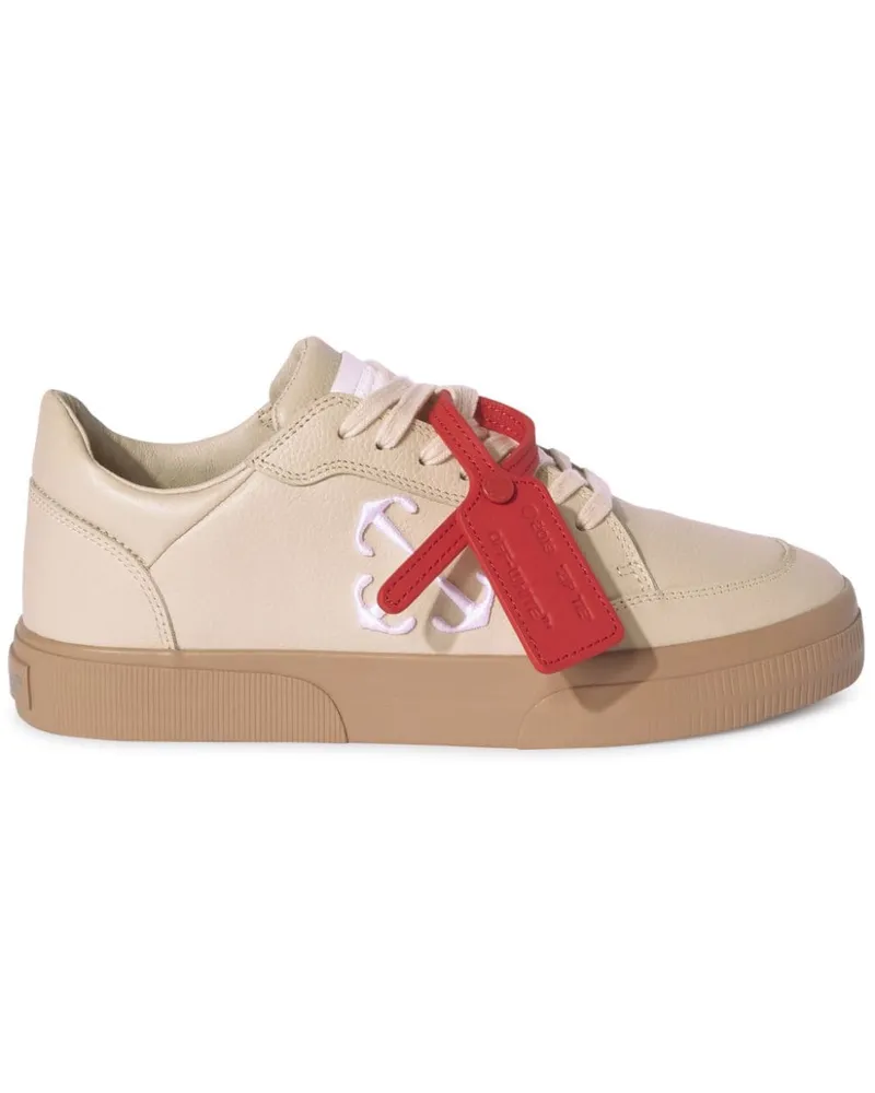 OFF-WHITE New Low Vulcanized Sneakers - Nude Nude