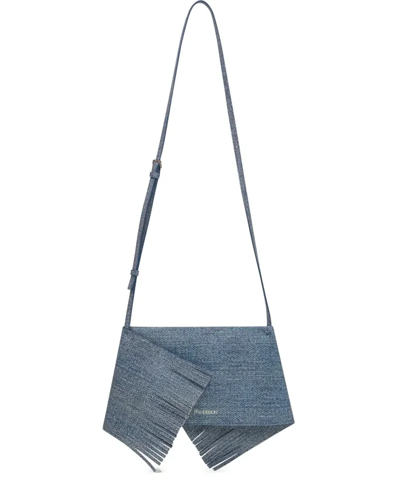 J.W.Anderson Mini Scarf Schultertasche - Blau Blau
