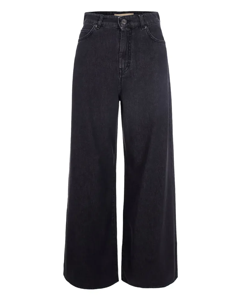 Max Mara wide leg jeans - Schwarz Schwarz