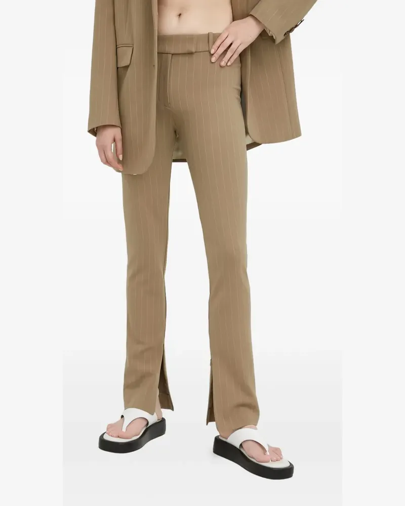 Samsøe & Samsøe pinstripe tailored trousers - Nude Nude