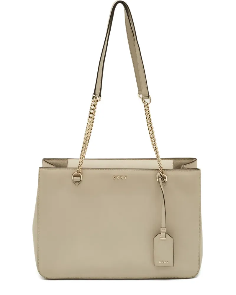 DKNY Bryant Park leather tote bag - Nude Nude