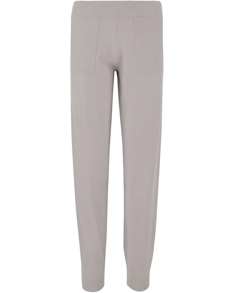 ALLUDE Klassische Tapered-Hose - Grau Grau