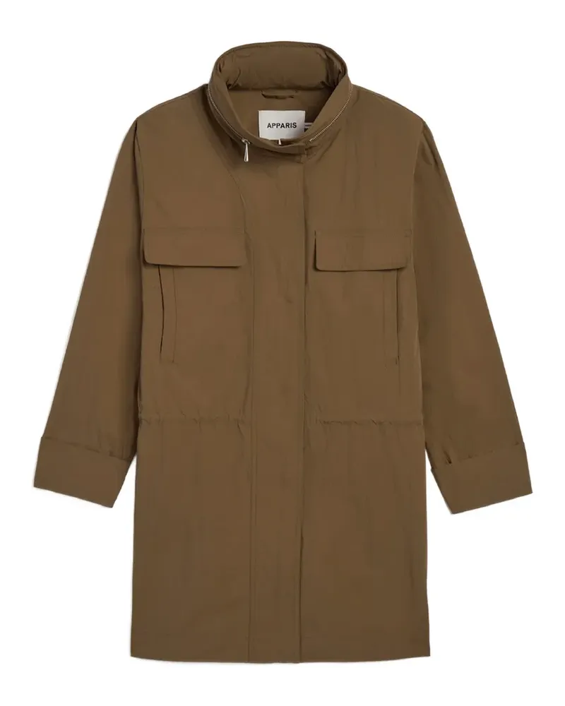 APPARIS Bea drawstring raincoat - Braun Braun