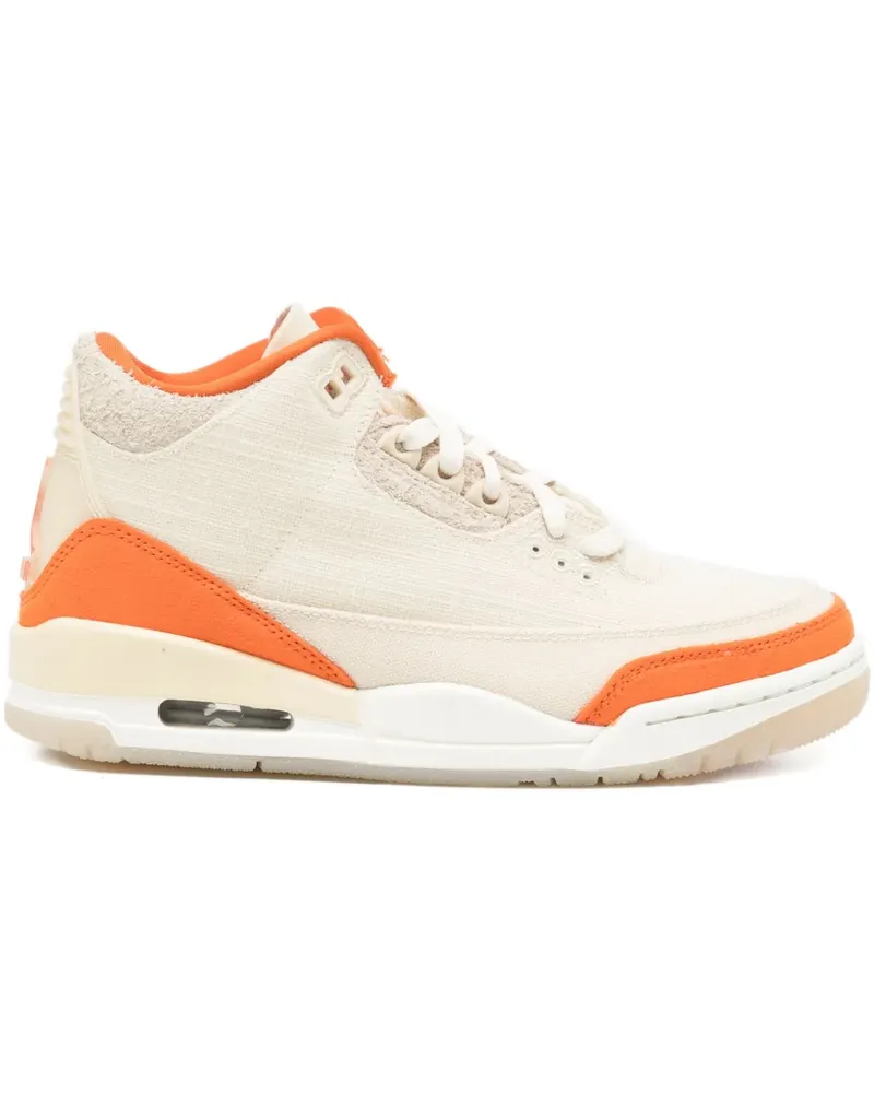 Nike AIR JORDAN 3 Retro-Seesterne - Orange Orange