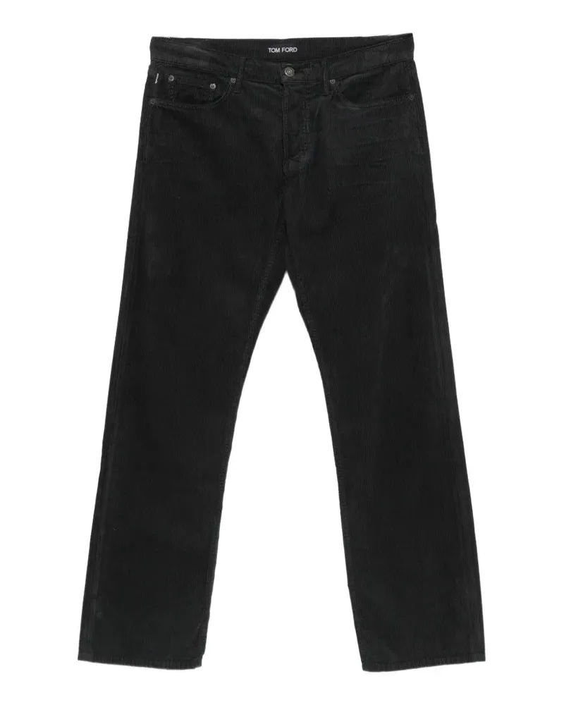 Tom Ford corduroy straight-leg jeans - Grau Grau