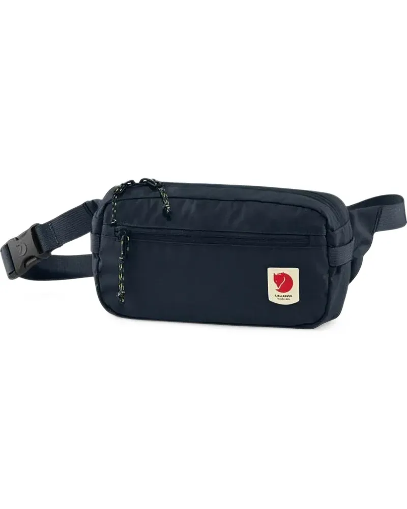 Fjäll Räven High Coast Hip Pack logo-patch zip-fastening belt bag - Blau Blau