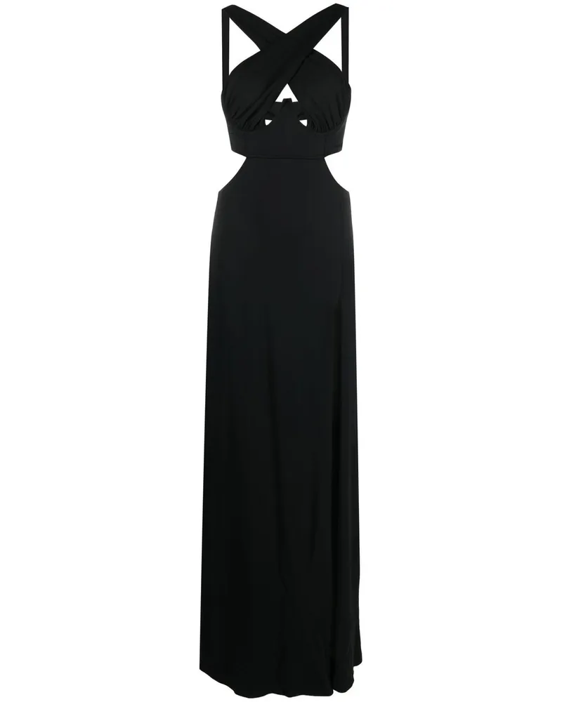 Dundas Gena Kleid mit Cut-Outs - Schwarz Schwarz