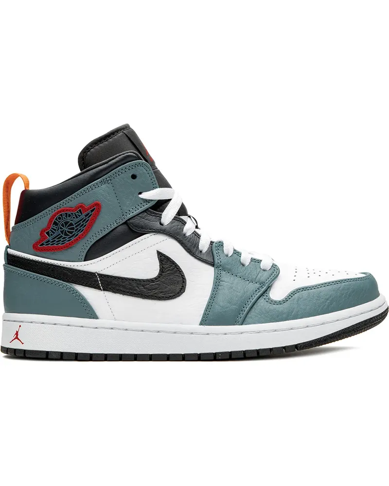 Jordan x Facetasm 'Air  1 Mid' Sneakers - Weiß Weiß