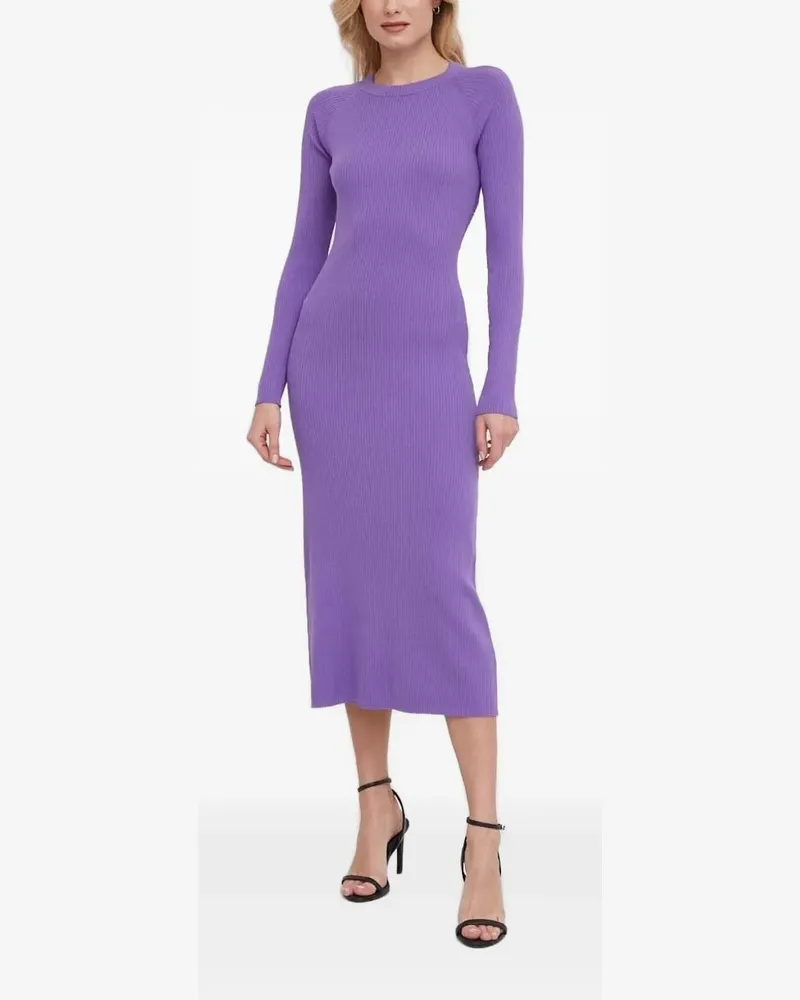 Sisley Rückenfreies MIdikleid - Violett Violett
