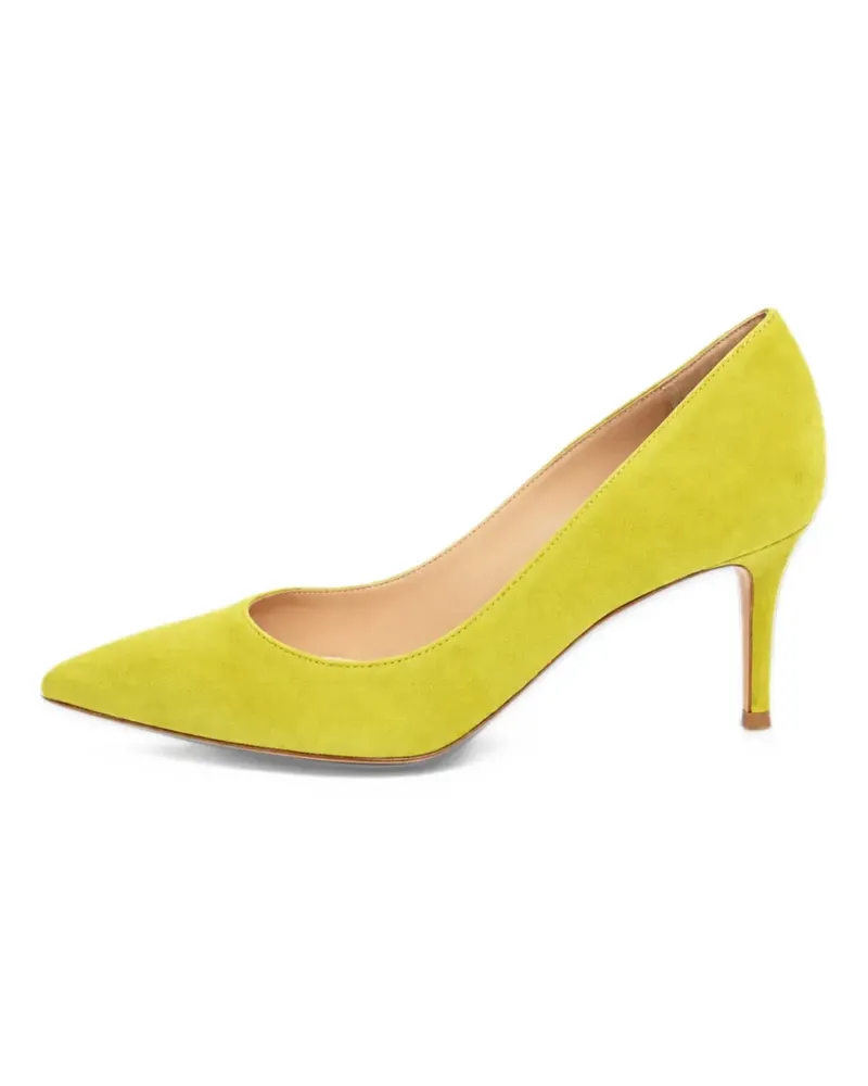 Gianvito Rossi Gianvito 70 pointed-toe pumps - Grün Grün