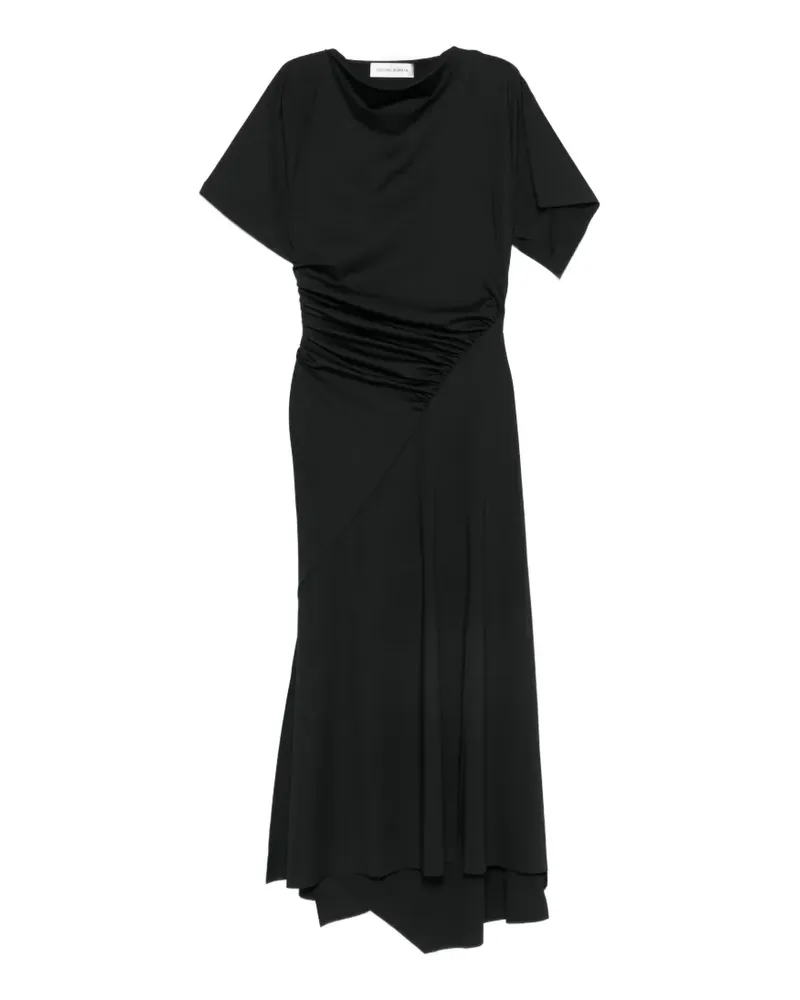 Victoria Beckham Kleid mit asymmetrischem Saum - Schwarz Schwarz