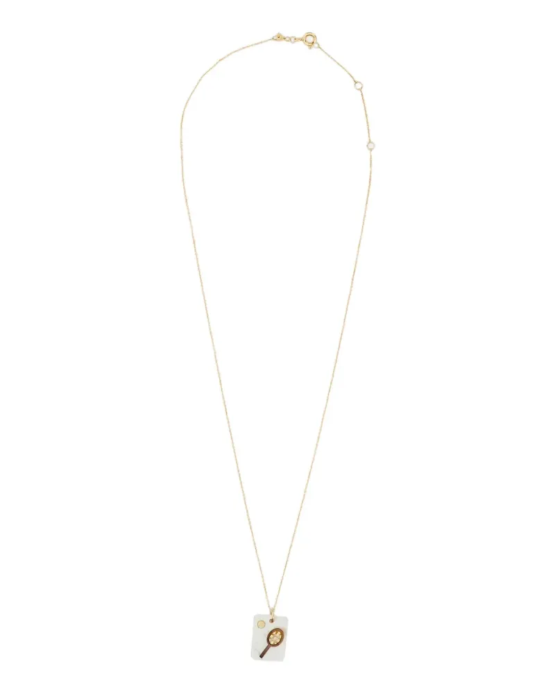 Aliita Cameo Perla Tennis necklace - Gold Gold