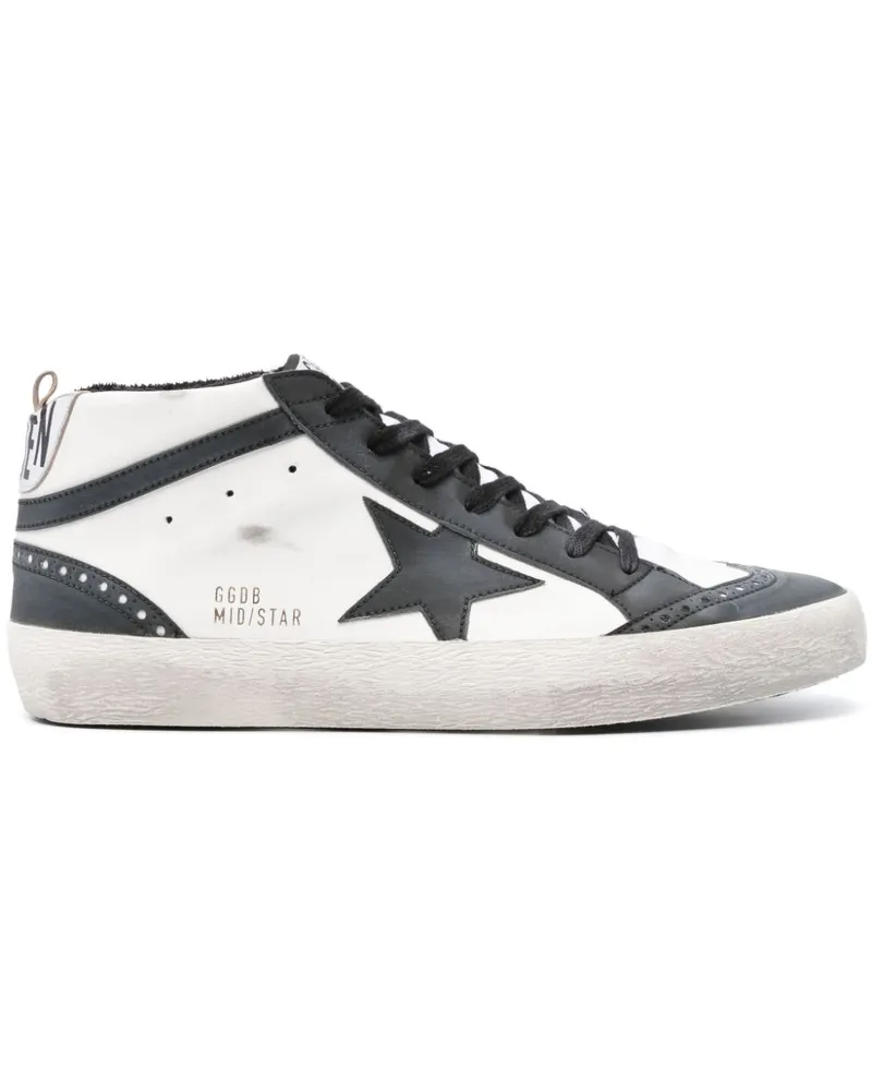 Golden Goose Mid Star Sneakers - Grau Grau