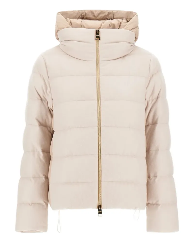 Herno Gesteppte Kapuzenjacke - Nude Nude