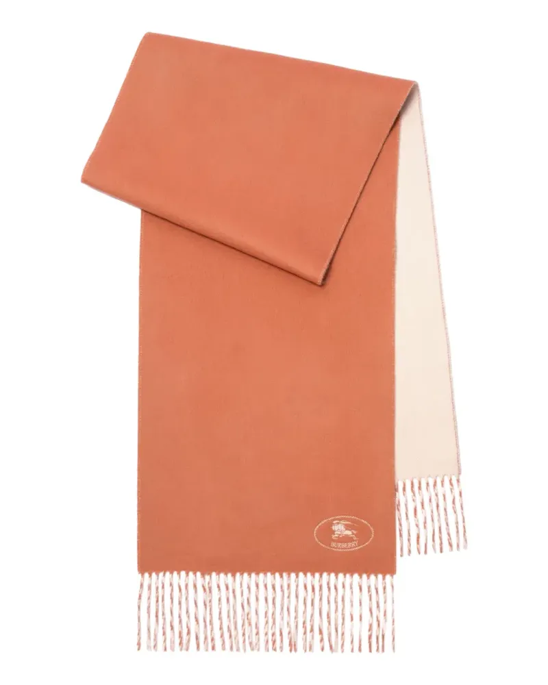Burberry Knight Schal aus Kaschmir - Orange Orange