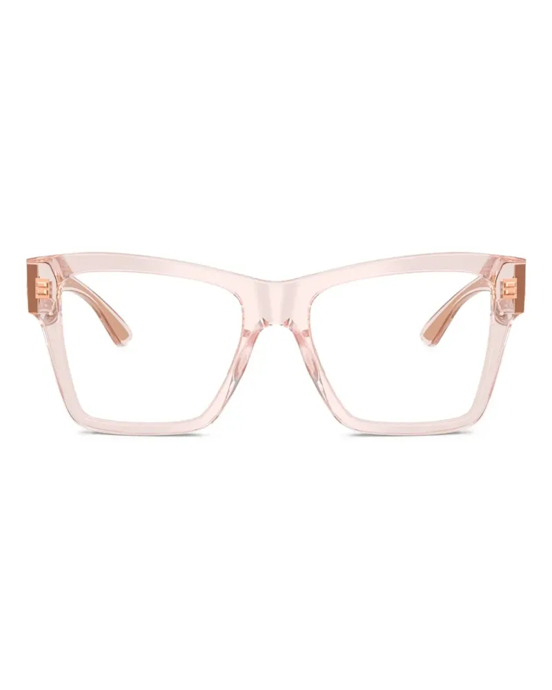 Dolce & Gabbana Brille mit eckigem Gestell - Rosa Rosa