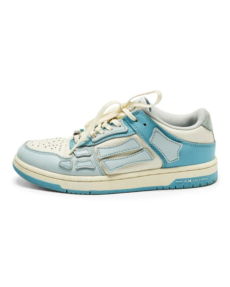 Amiri Skel Sneakers aus Leder - Blau Blau