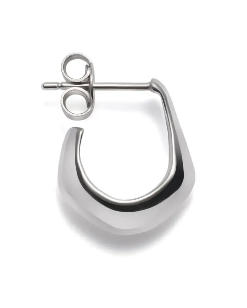 Christophe Lemaire Mini Hängeohrring - Silber Silber