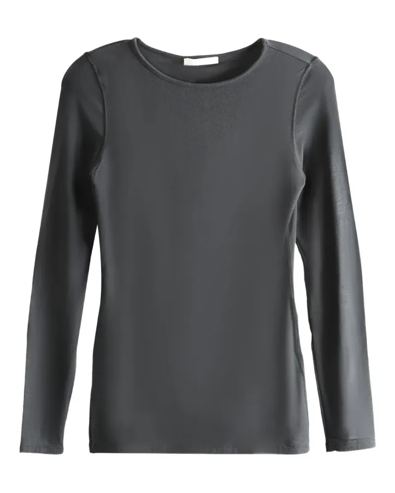 AMOMENTO long-sleeve top - Grau Grau