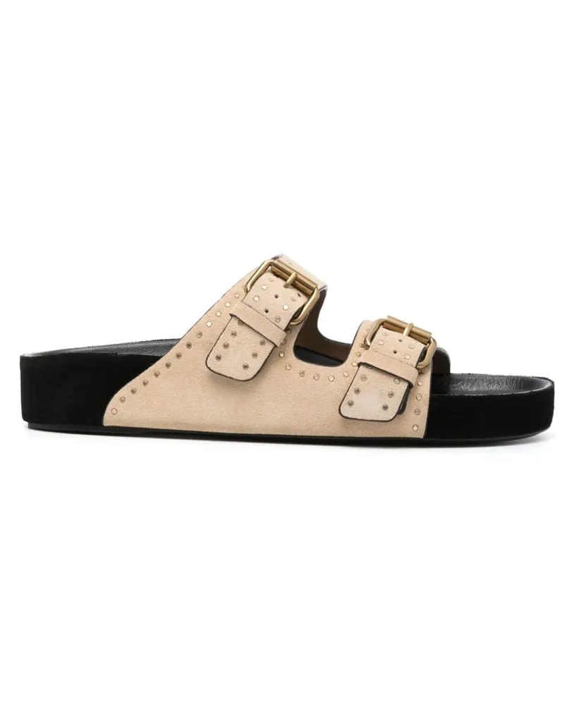 Isabel Marant Lennyo Sandalen mit Schnallen - Nude Nude