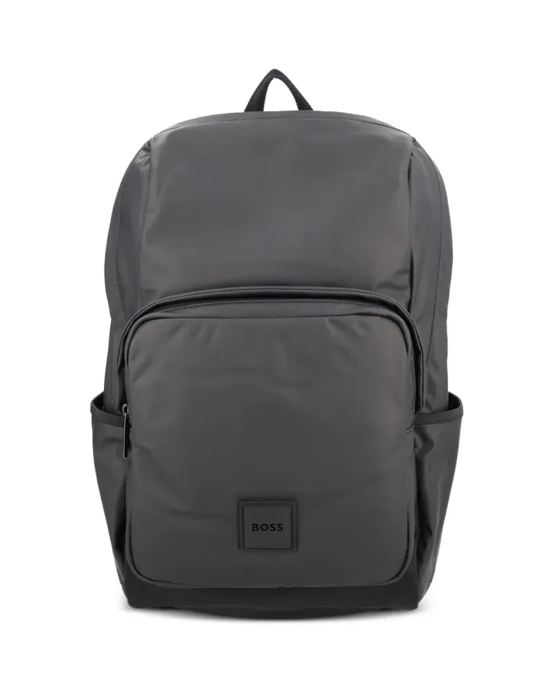 HUGO BOSS Oryo Rucksack mit Reißverschluss - Schwarz Schwarz