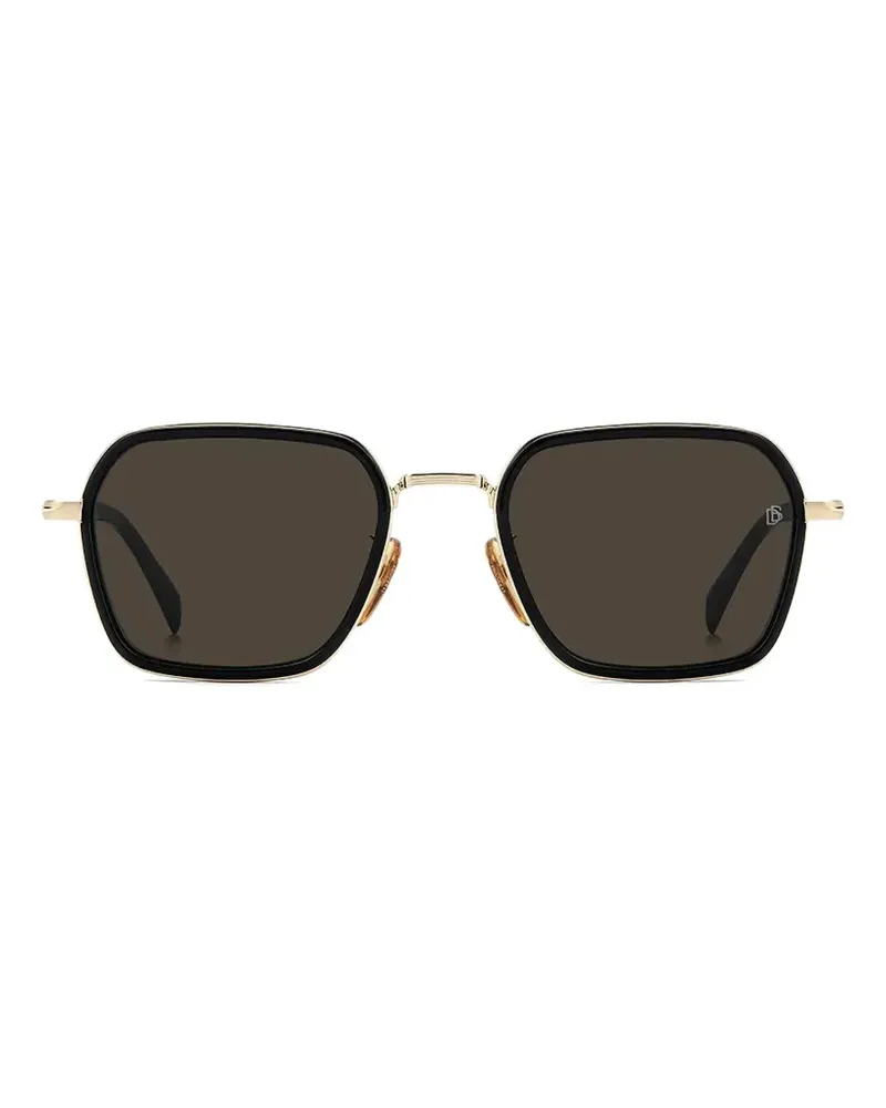 EYEWEAR by DAVID BECKHAM geometric-frame sunglasses - Schwarz Schwarz