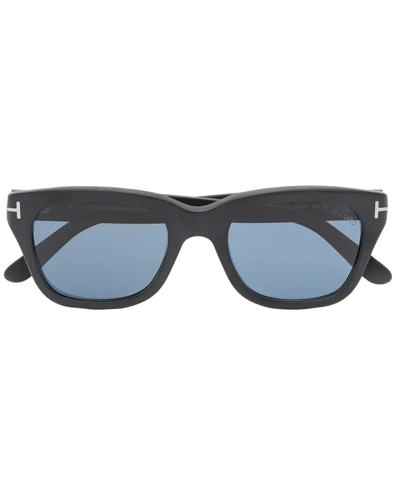 Tom Ford Eckige Sonnenbrille - Schwarz Schwarz