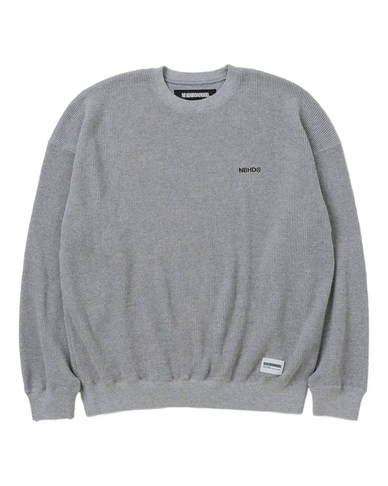 Neighborhood Pullover mit rundem Ausschnitt - GRAY Gray
