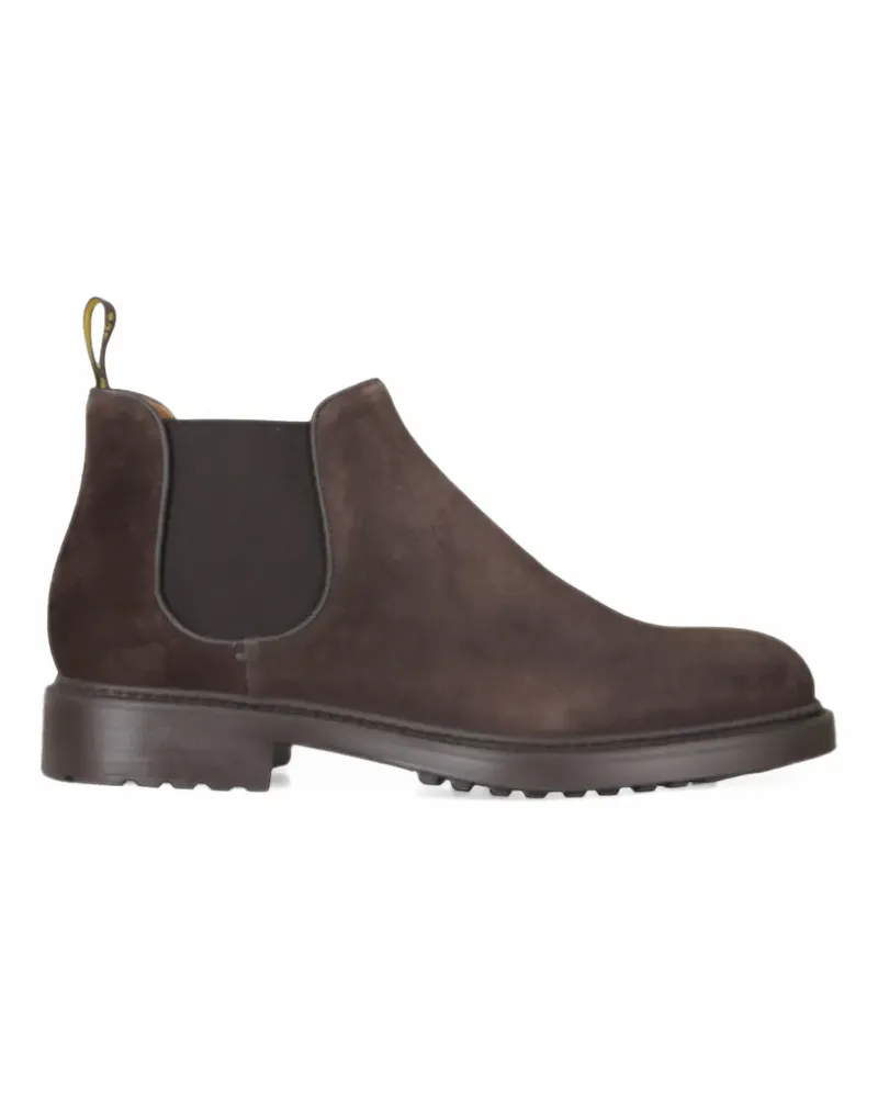 Doucal´s Chelsea-Boots aus Wildleder - Braun Braun