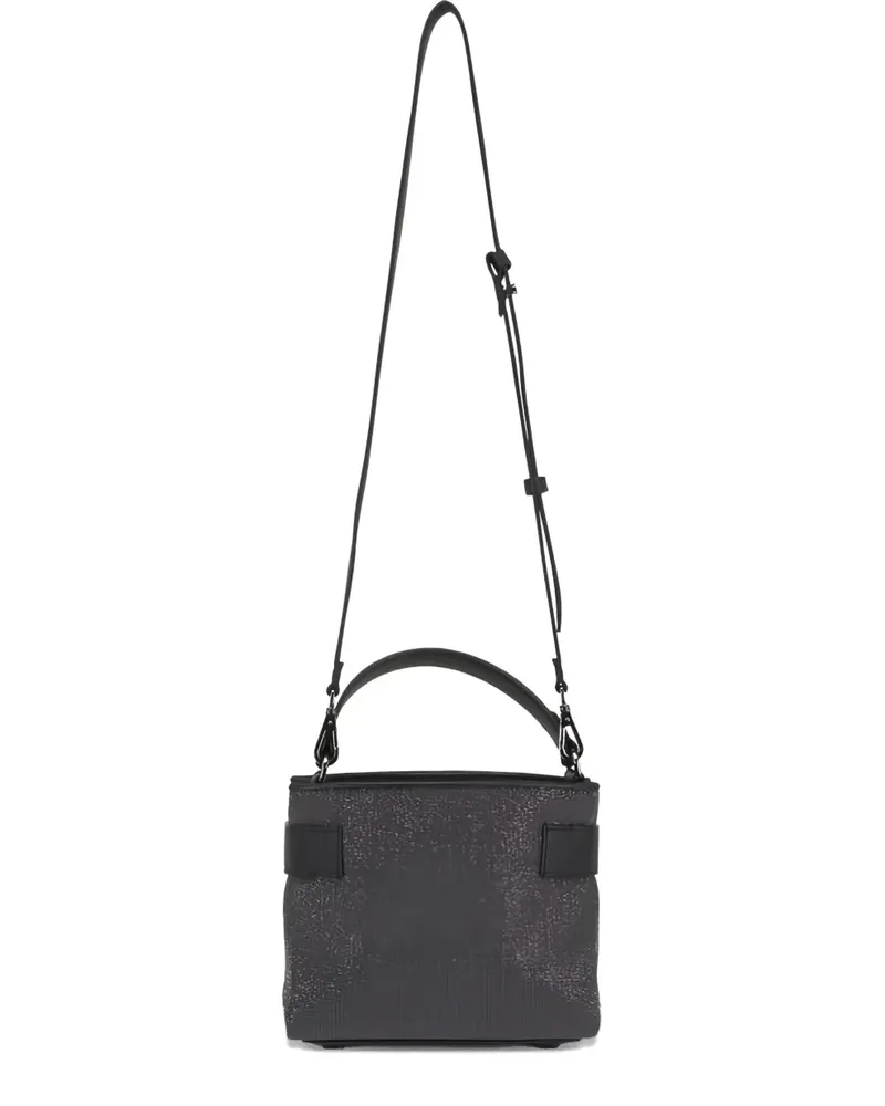 Brunello Cucinelli Kleine Precious Essence Mini-Tasche - Schwarz Schwarz