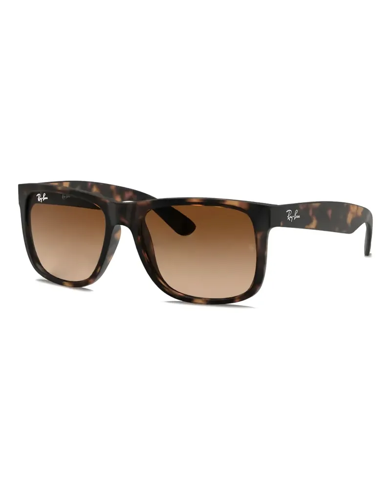 Ray Ban Sonnenbrille mit eckigem Gestell - Braun Braun