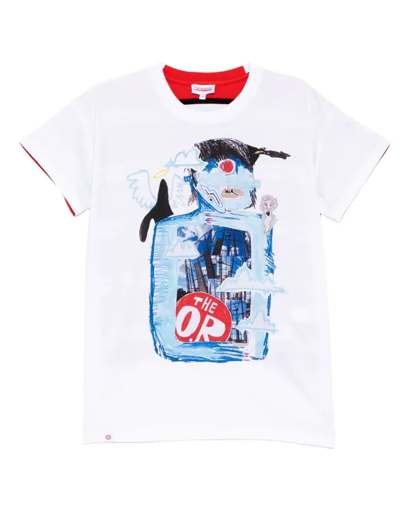 Charles Jeffrey Loverboy Bum Reveal T-shirt - Weiß Weiß