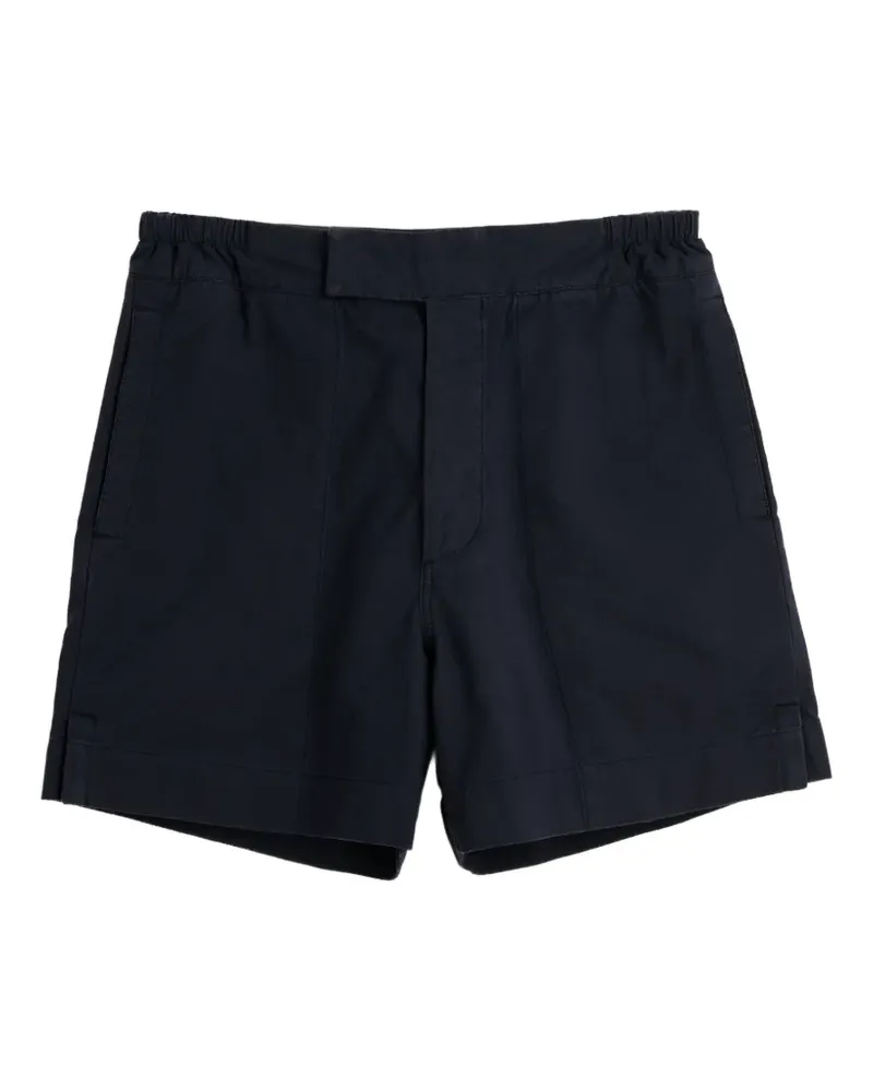 Margaret Howell Gym elasticated-waist shorts - Blau Blau